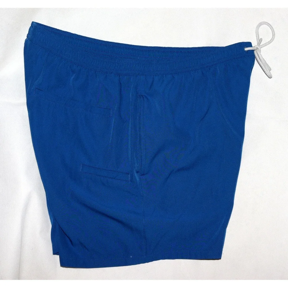 Huk Pursuit Volley Swim Men's Lined Outdoor Fishing Blue Shorts‎ Size 38